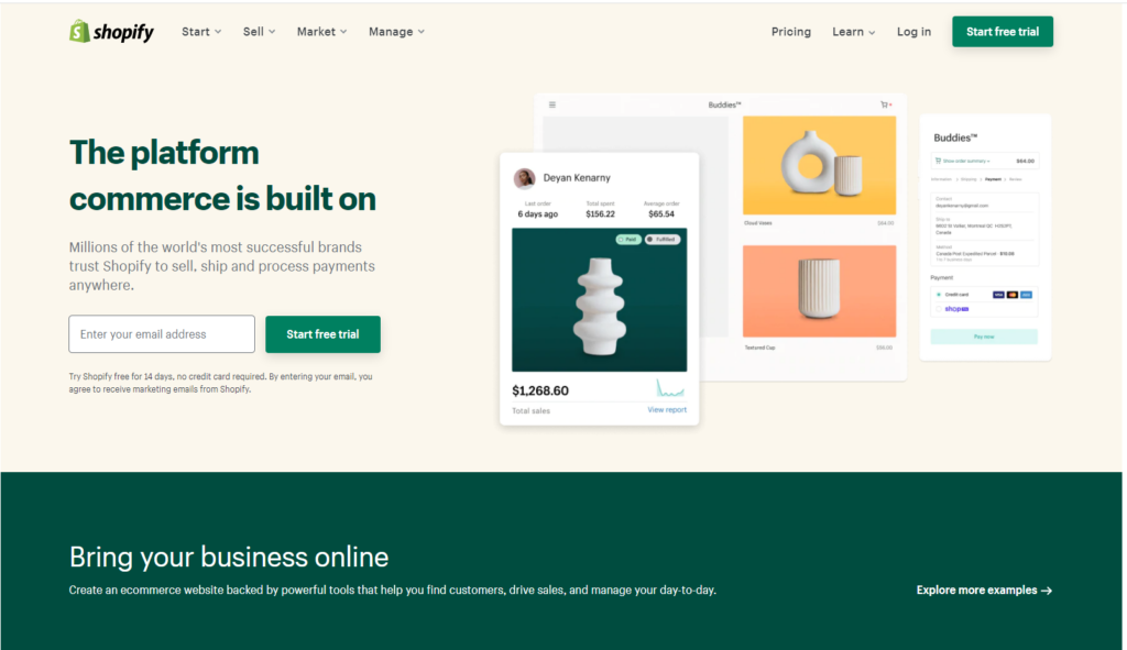 shopify ecommerce tool