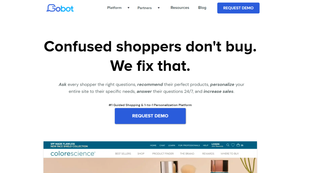 customer service chatbot gobot