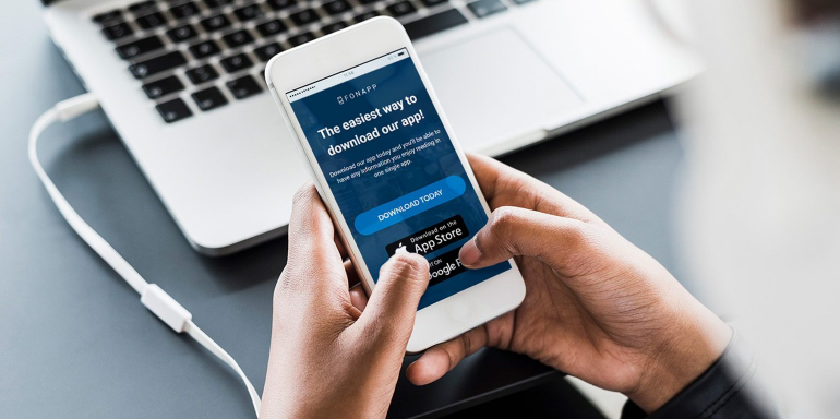 mobile landing page
