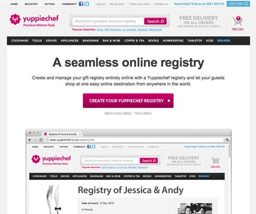 landing page example